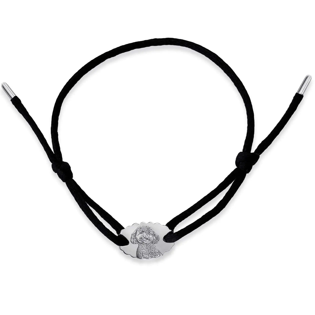Bracelet ovale, argent 925 "mignon"
