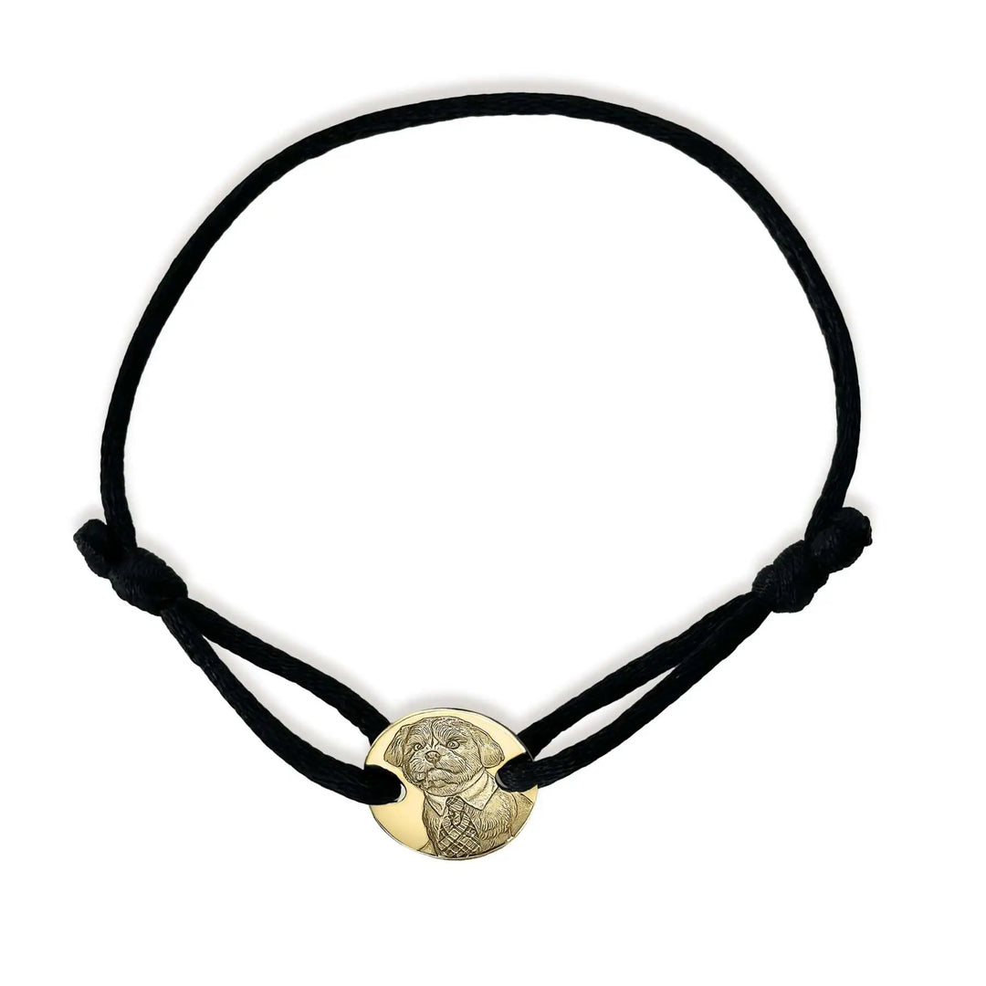 Ronde armband, 925 zilver "Forever Close"