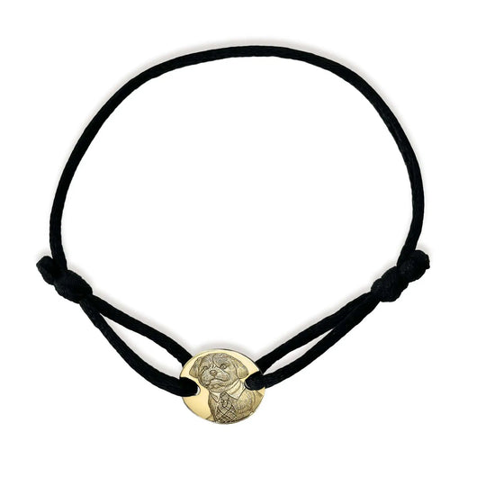 Ronde armband, 925 zilver "Forever Close"