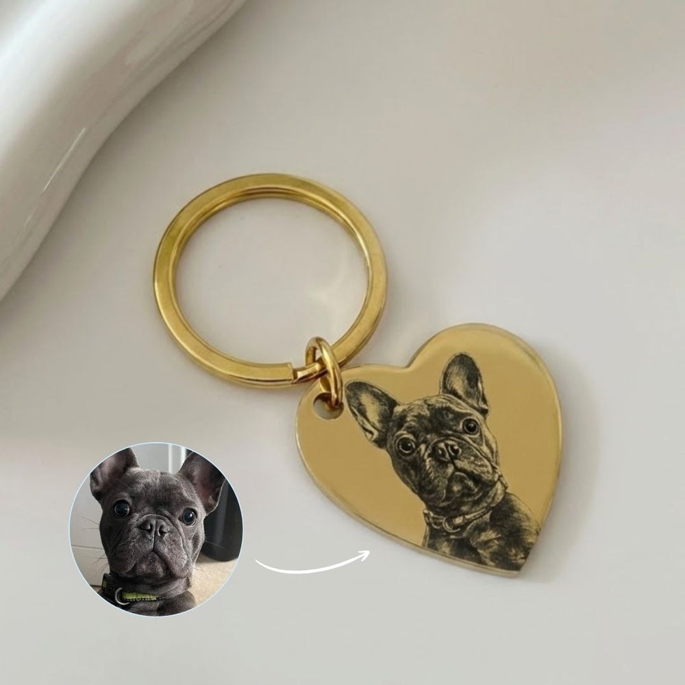 Breloc în formă de inimă