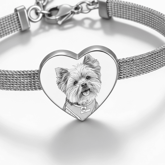 Brățară gravată pentru femei