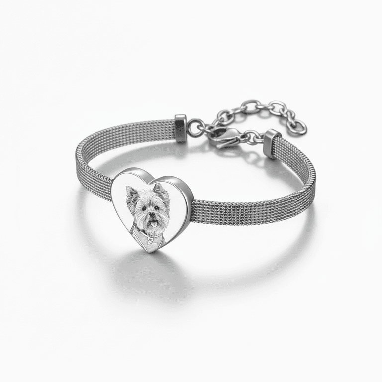 Brățară gravată pentru femei