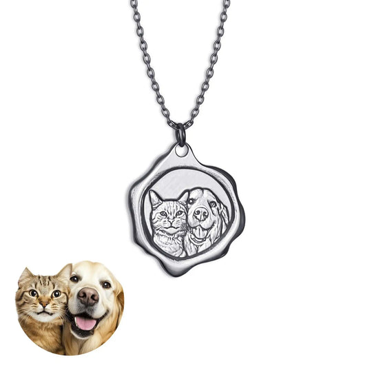 Zeehond Hanger, 925 Zilver "Samen Voor Altijd"