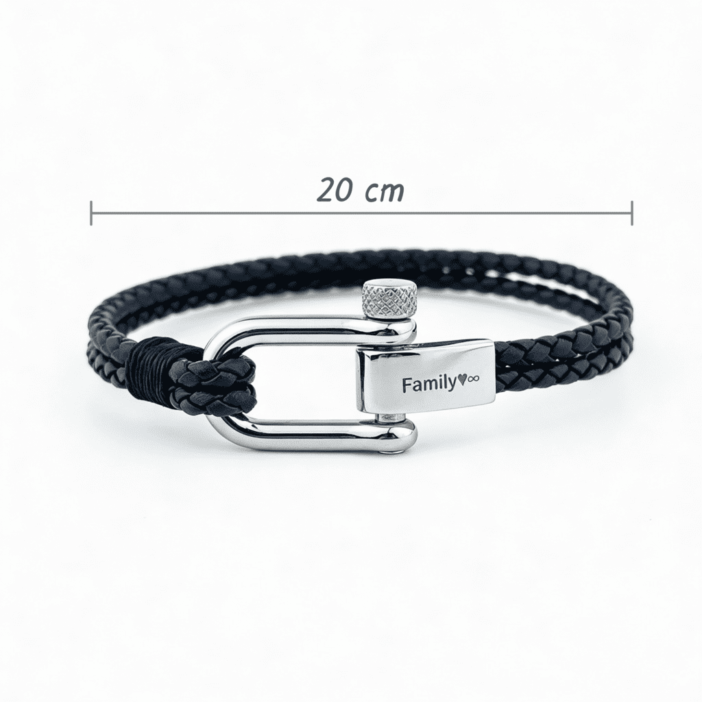 Brățară din piele pentru bărbați