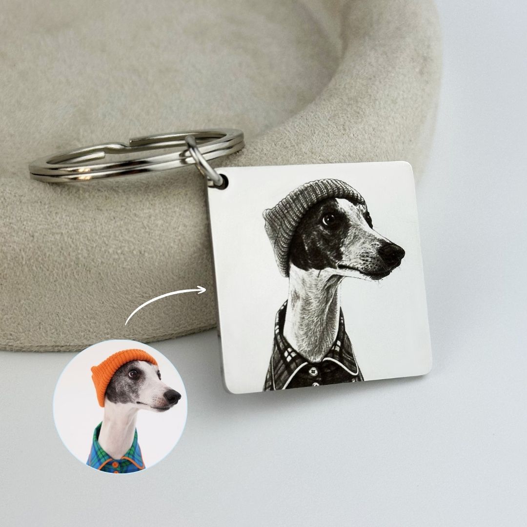 Breloc în formă de romb