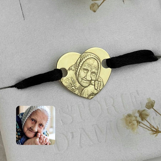 Armband mit großem Herz, 925 Silber