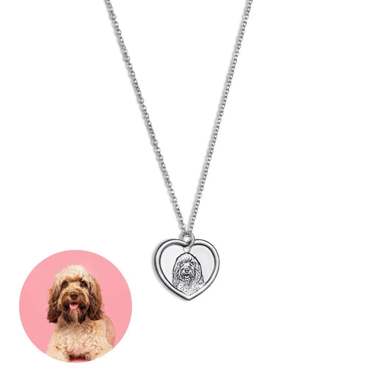 Heart Pendant, 925 Silver