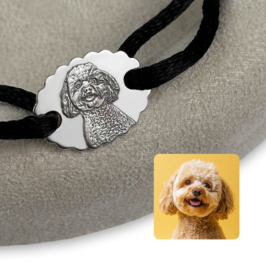 Kleines ovales Armband, 925 Silber