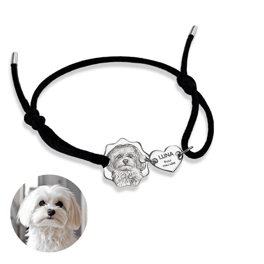 Modernes Armband, 925 Silber