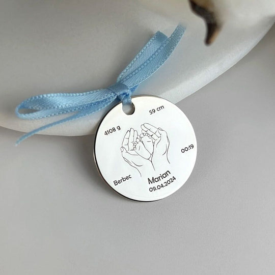 Personalisierte Münze, 25 mm (925 Silber)