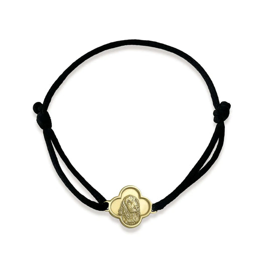 Kleeblatt-Armband, 925 Silber