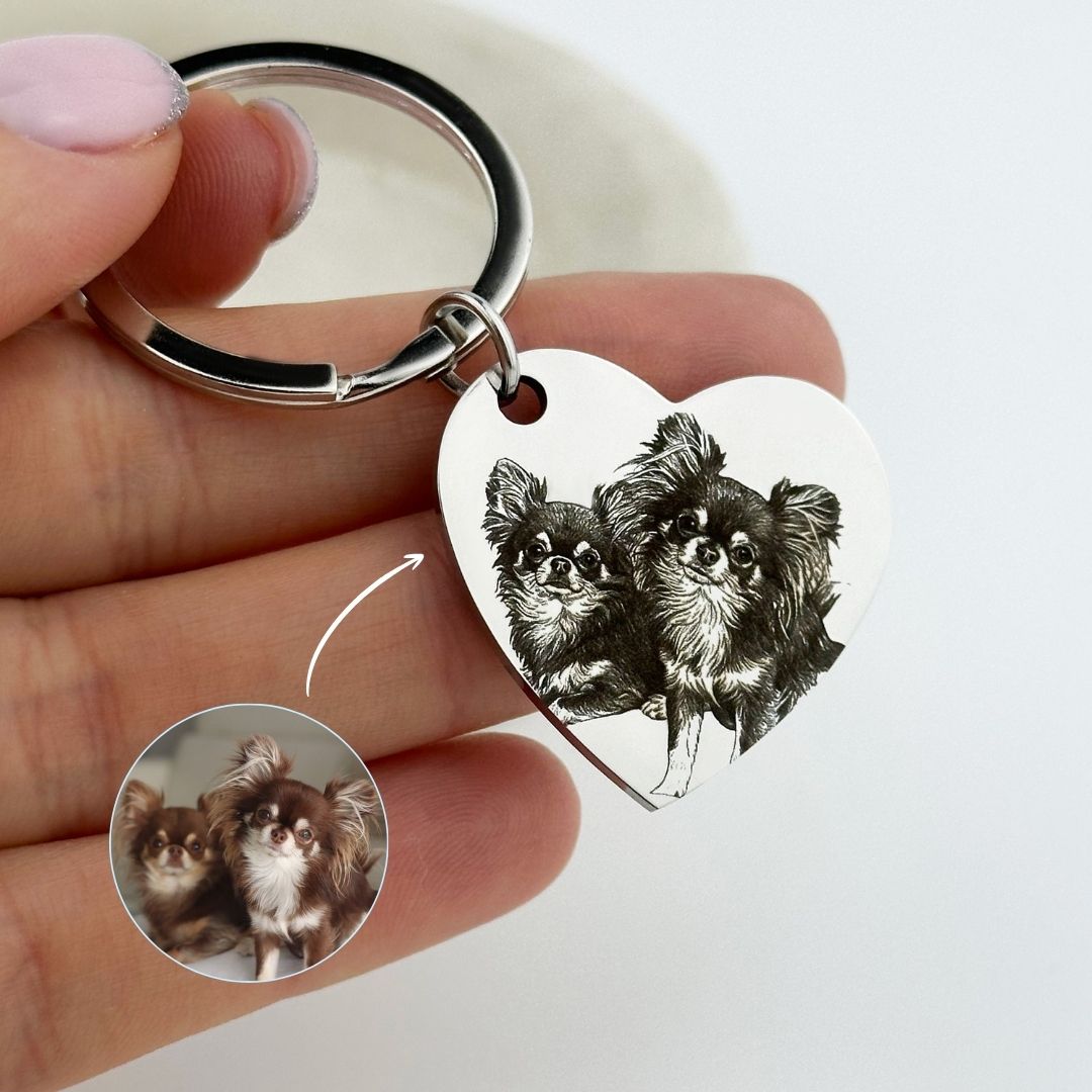 Breloc în formă de inimă