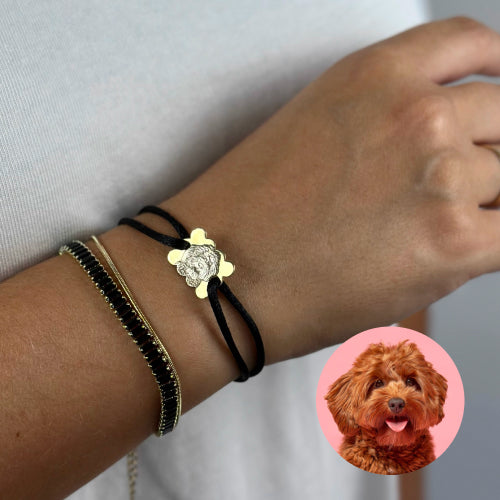 Modernes Armband, 925 Silber