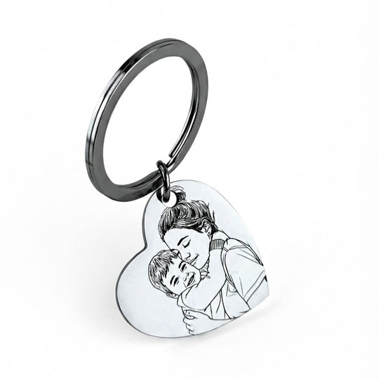 Breloc în formă de inimă