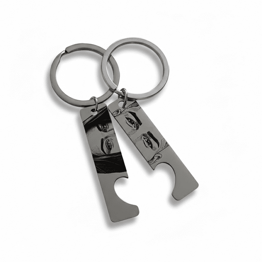 Matching Keychains “Eyes - the Mirror of the Soul”