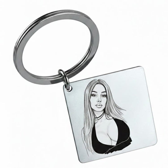 Breloc în formă de romb