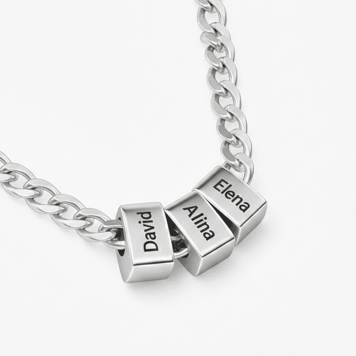 Pandantiv pentru bărbați cu gravură