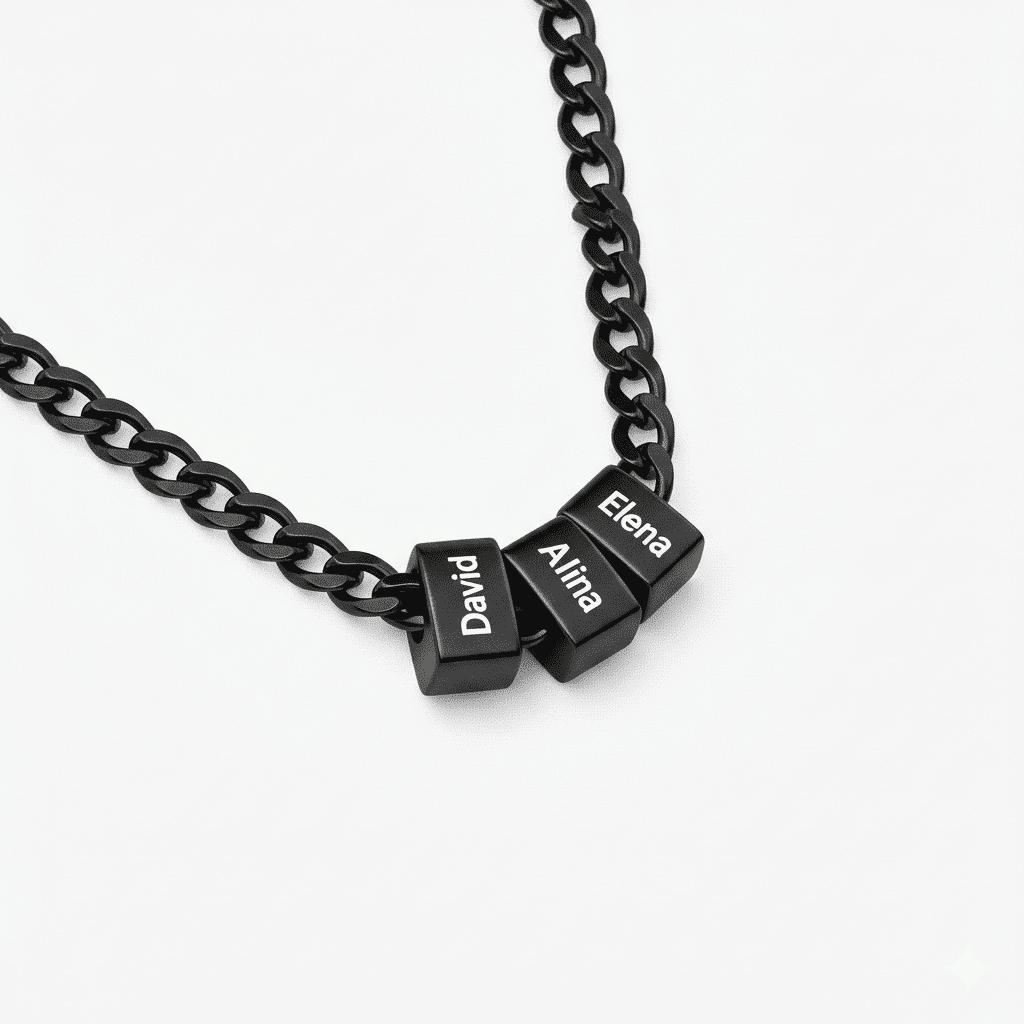 Pandantiv pentru bărbați cu gravură