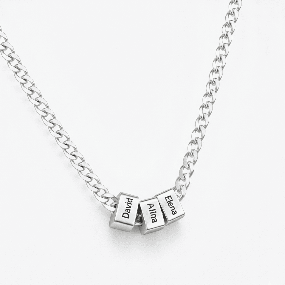 Pandantiv pentru bărbați cu gravură