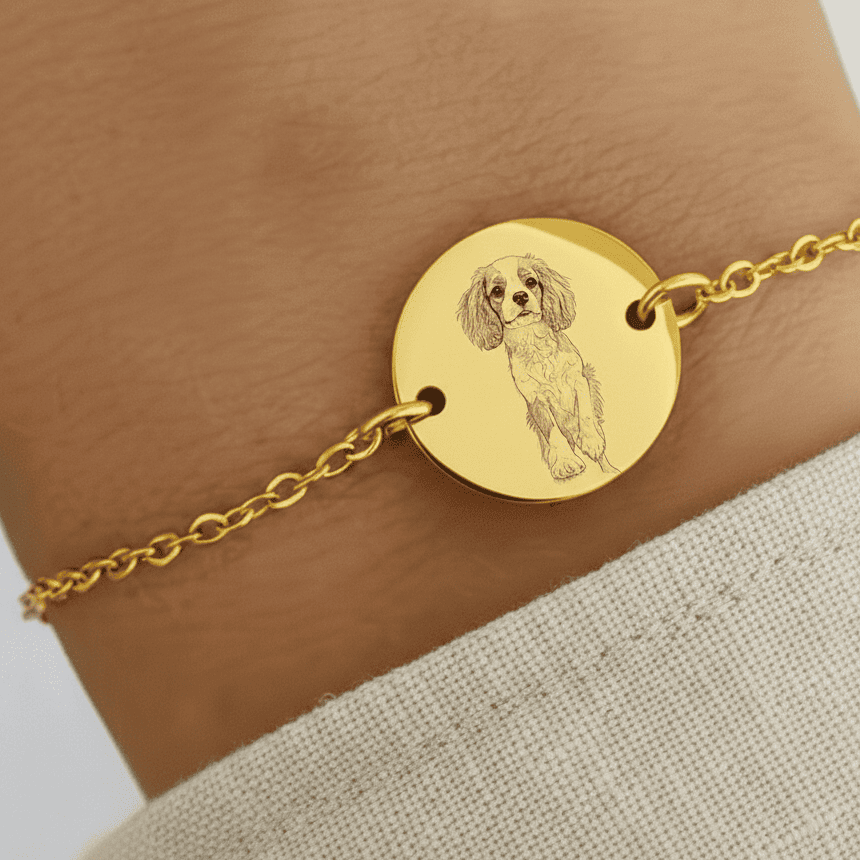 Brățară pentru femei cu gravură