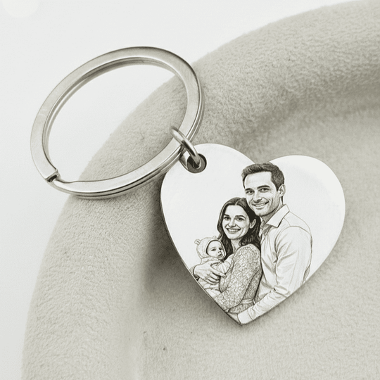 Breloc în formă de inimă