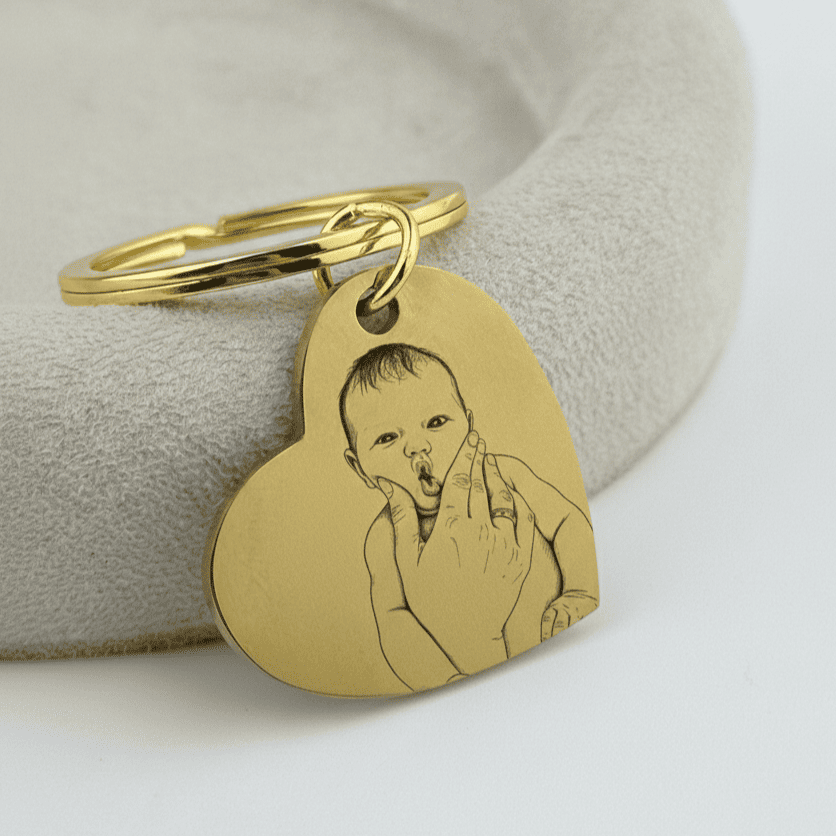 Breloc în formă de inimă