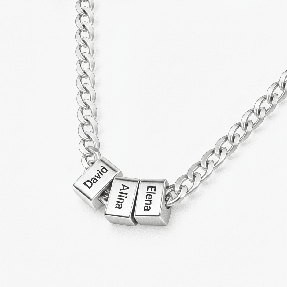 Pandantiv pentru bărbați cu gravură