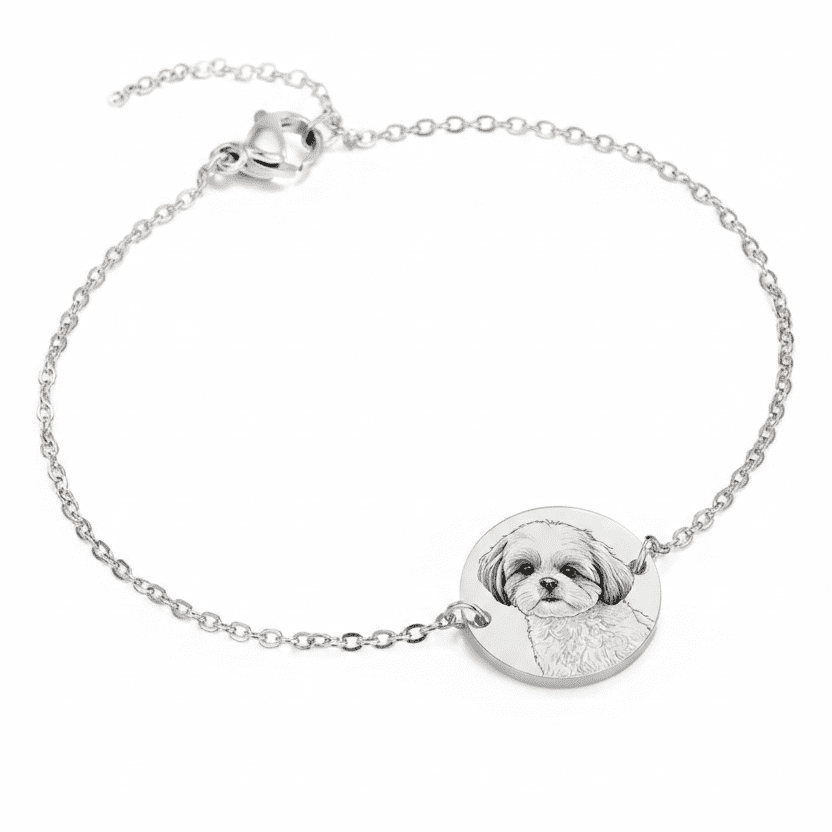 Brățară pentru femei cu gravură