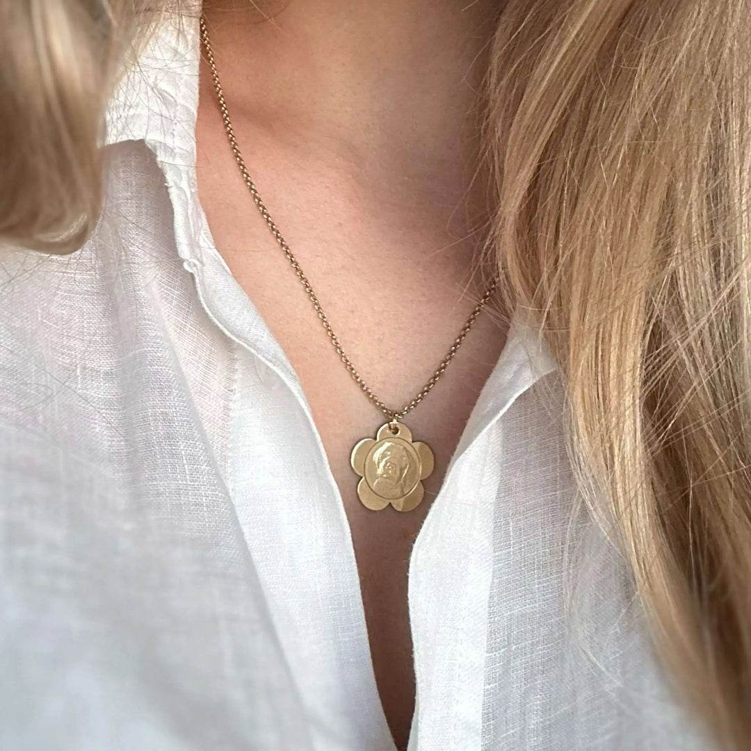 Bloemenhanger, 925 Zilver "Blooming Love"