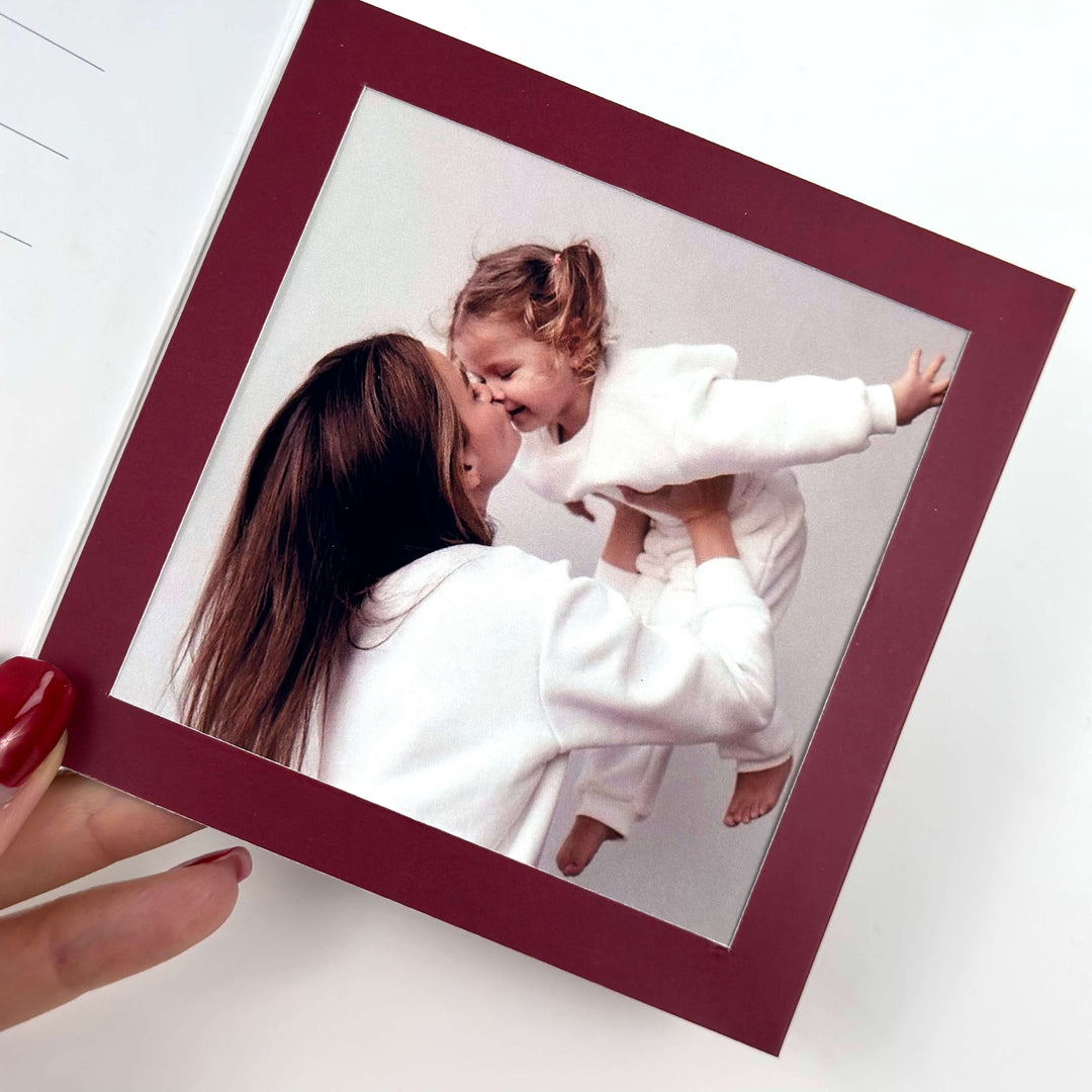 Personalisierte Postkarte mit deinem Foto