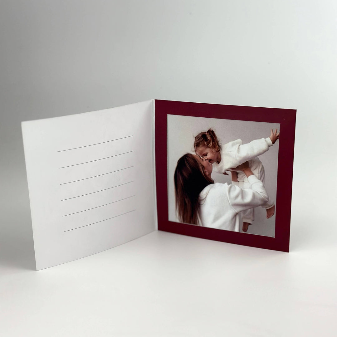 Personalisierte Postkarte mit deinem Foto