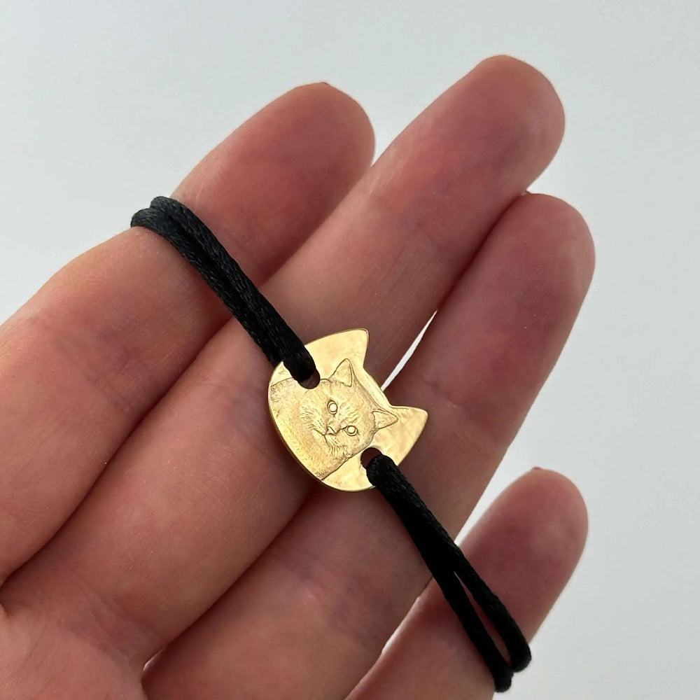 Cat Bracelet, 925 Silver