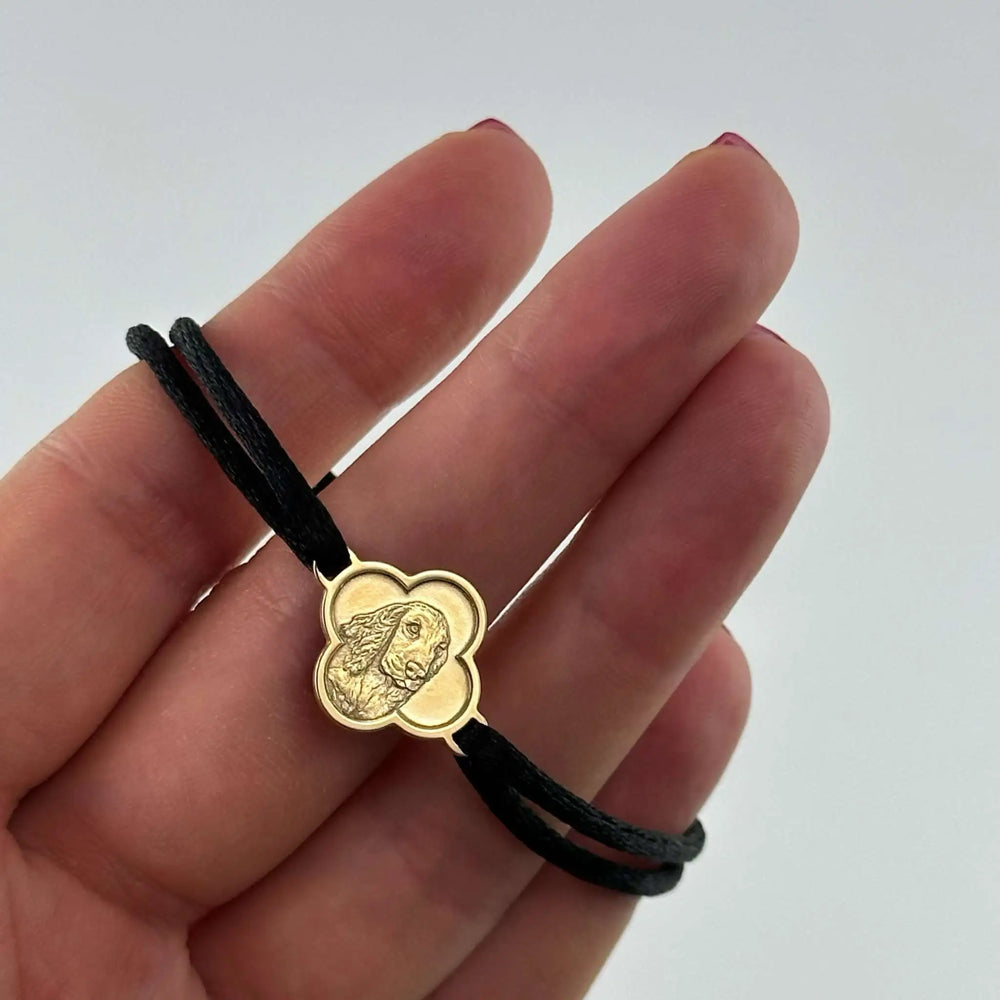 Clover Bracelet, 925 Silver