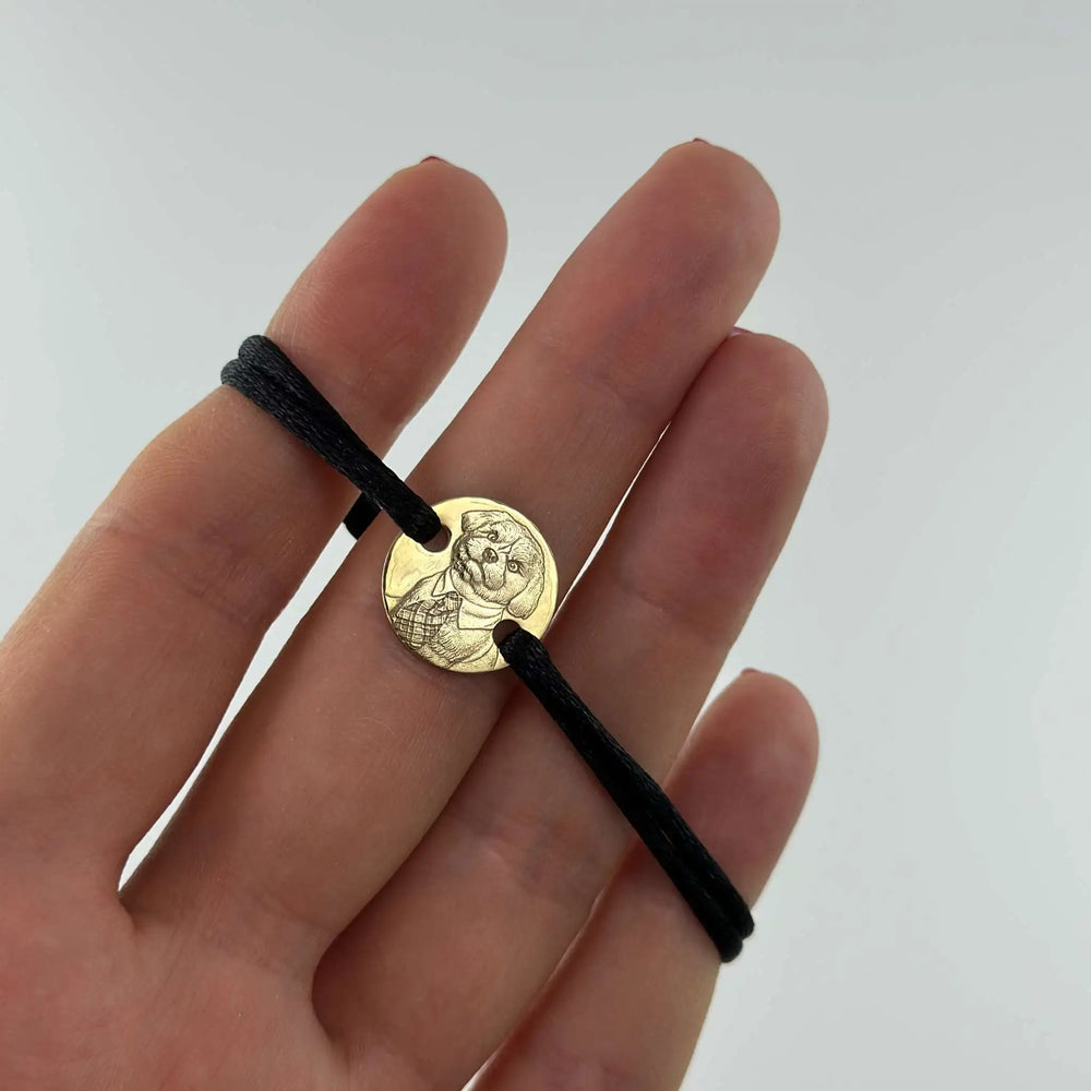 Rundes Armband, 925 Silber