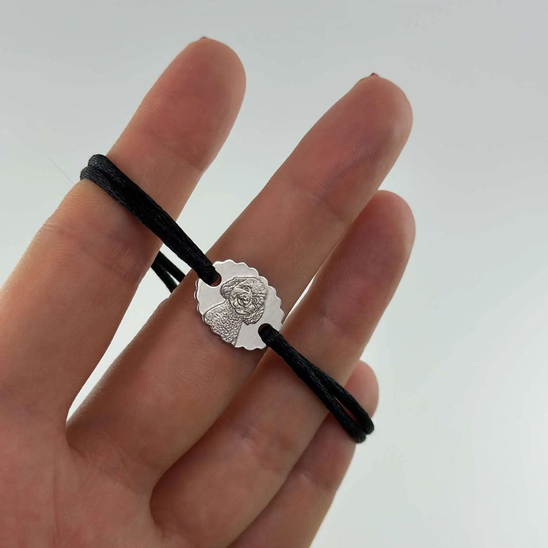 Bracelet ovale, argent 925 "mignon"