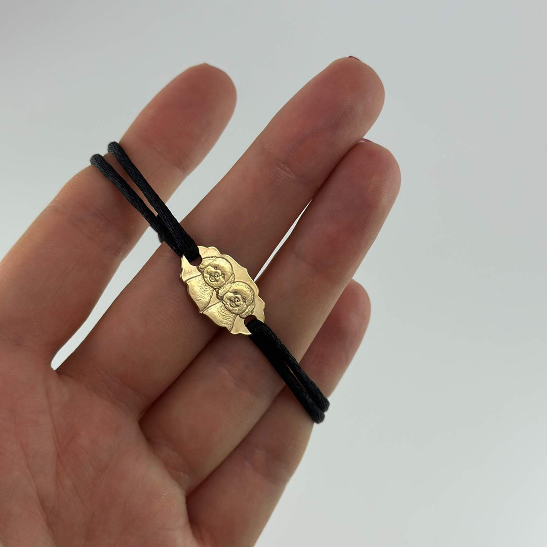 Ronde armband, 925 zilver "Forever Close"