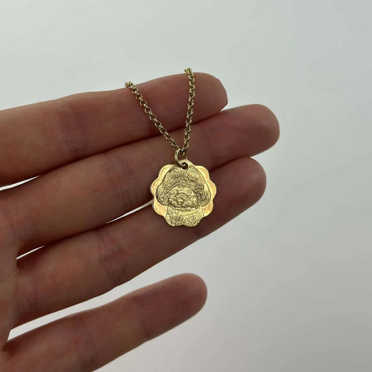 Bloemhanger, 925 Zilver "Mijn Pluizige Schat"