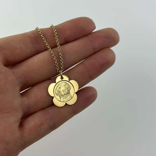 Bloemenhanger, 925 Zilver "Blooming Love"
