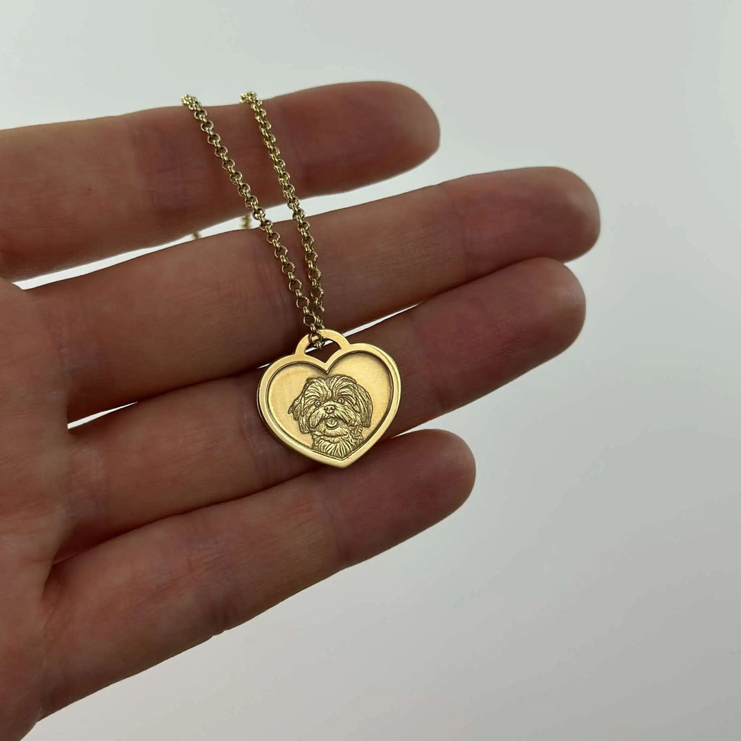 Harthanger, 925 Zilver "Onvoorwaardelijke Liefde"