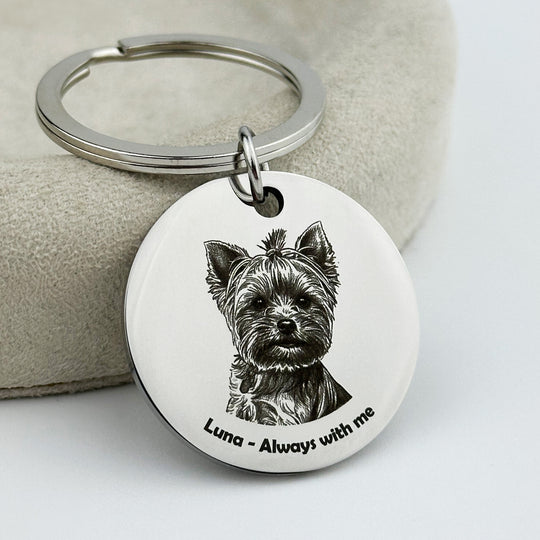 Breloc rotund, 30 mm