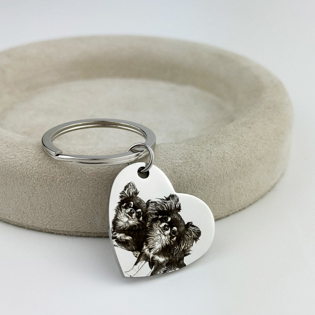 Breloc în formă de inimă