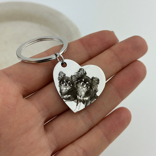 Breloc în formă de inimă