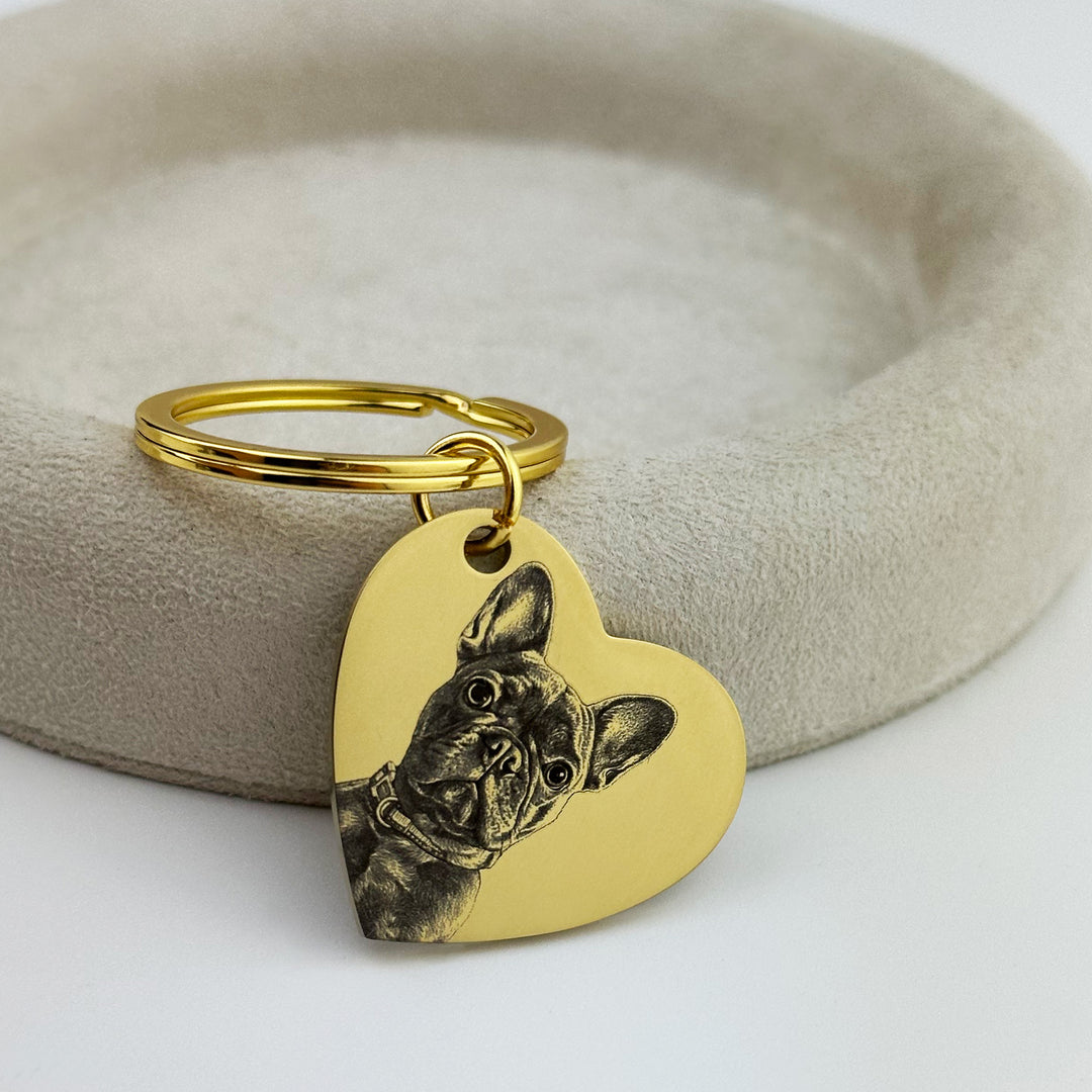 Breloc în formă de inimă