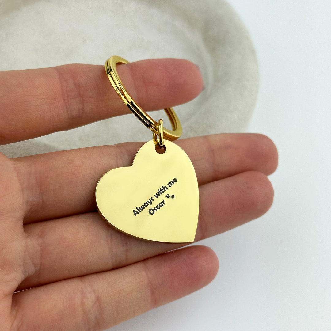 Breloc în formă de inimă