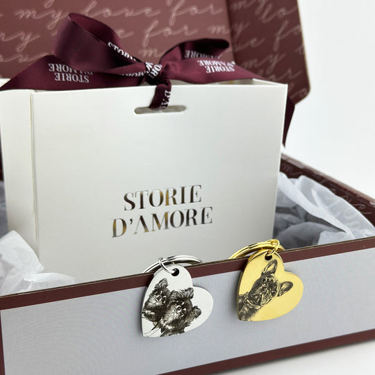 Breloc în formă de inimă