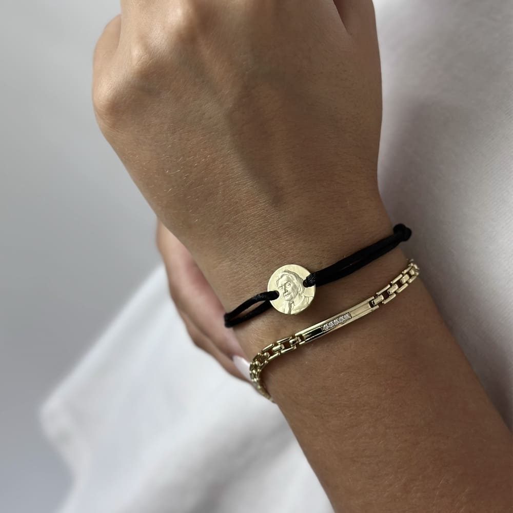 Rundes Armband, 925 Silber