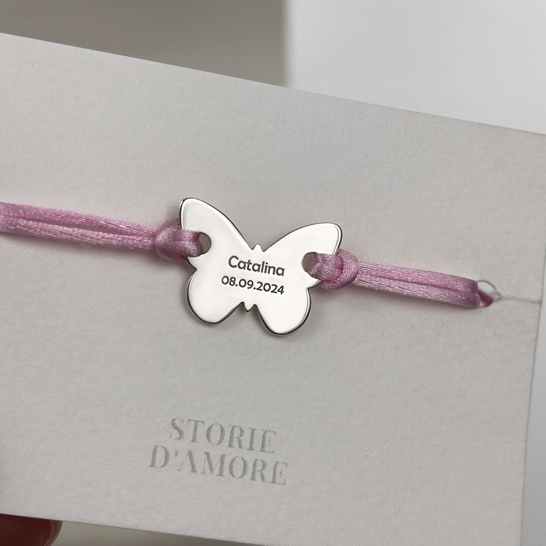 „Butterfly“ 925 Silber Armband