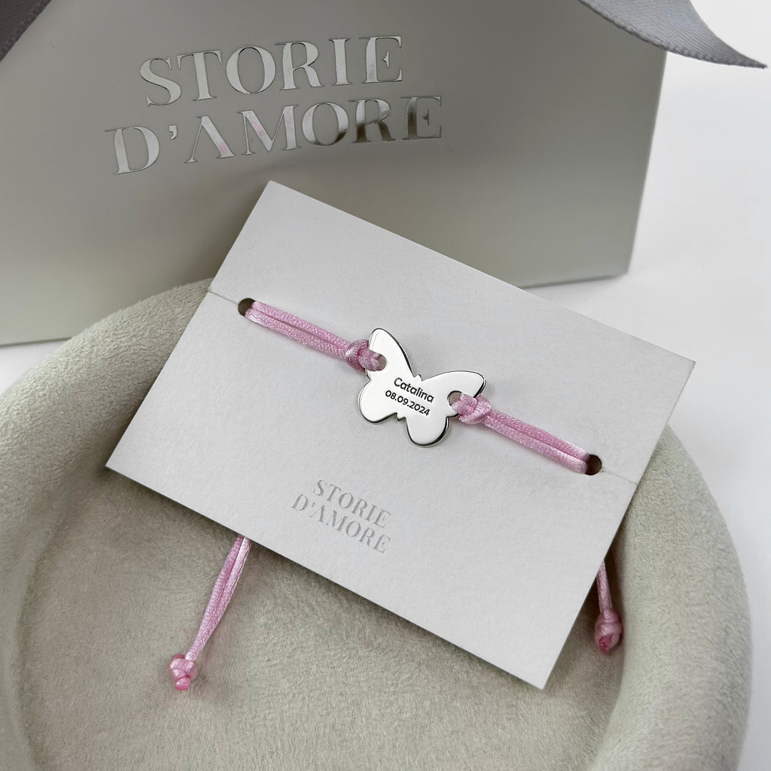 „Butterfly“ 925 Silber Armband
