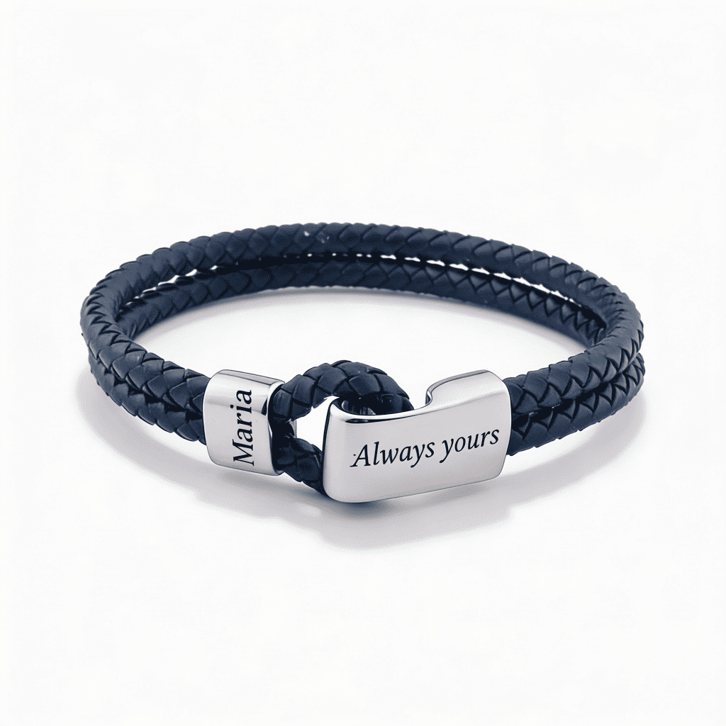 Brățară din piele pentru bărbați