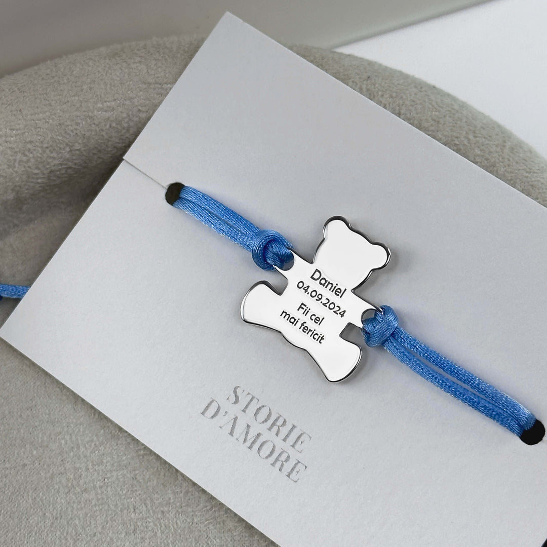 „Kleiner Bär“ 925 Silber Armband